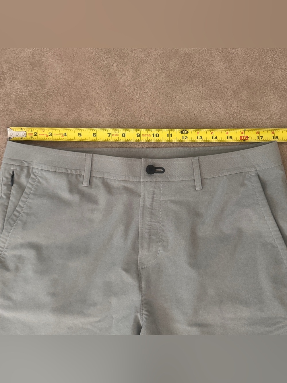 Public Rec Pewter Gray Stretch Performance Shorts Men’s 36 - Picture 4 of 6